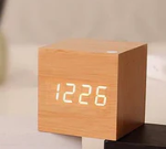 Modern Digital Wood Clock