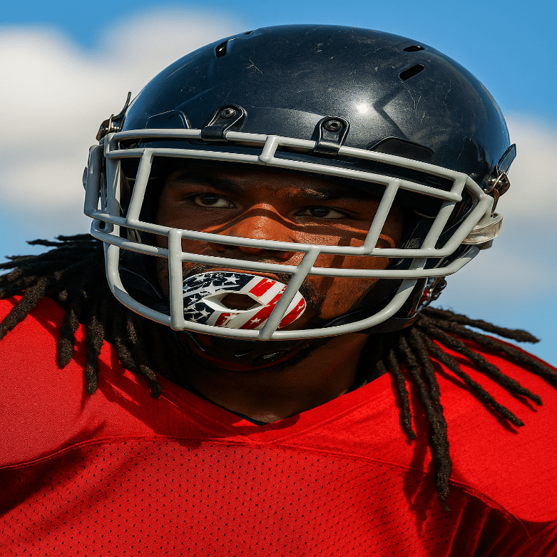 ToughGuard Football Mouthguard With Lip And Tooth Protection For Adults And Youth