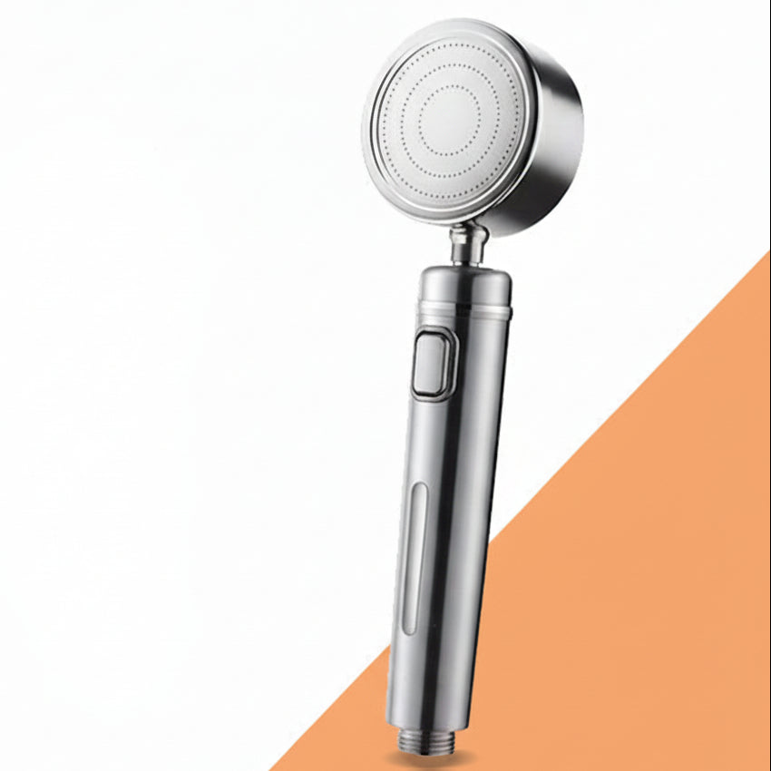 Cabeça de Chuveiro Portátil Steelrain em Aço Inoxidável com Jato Potente