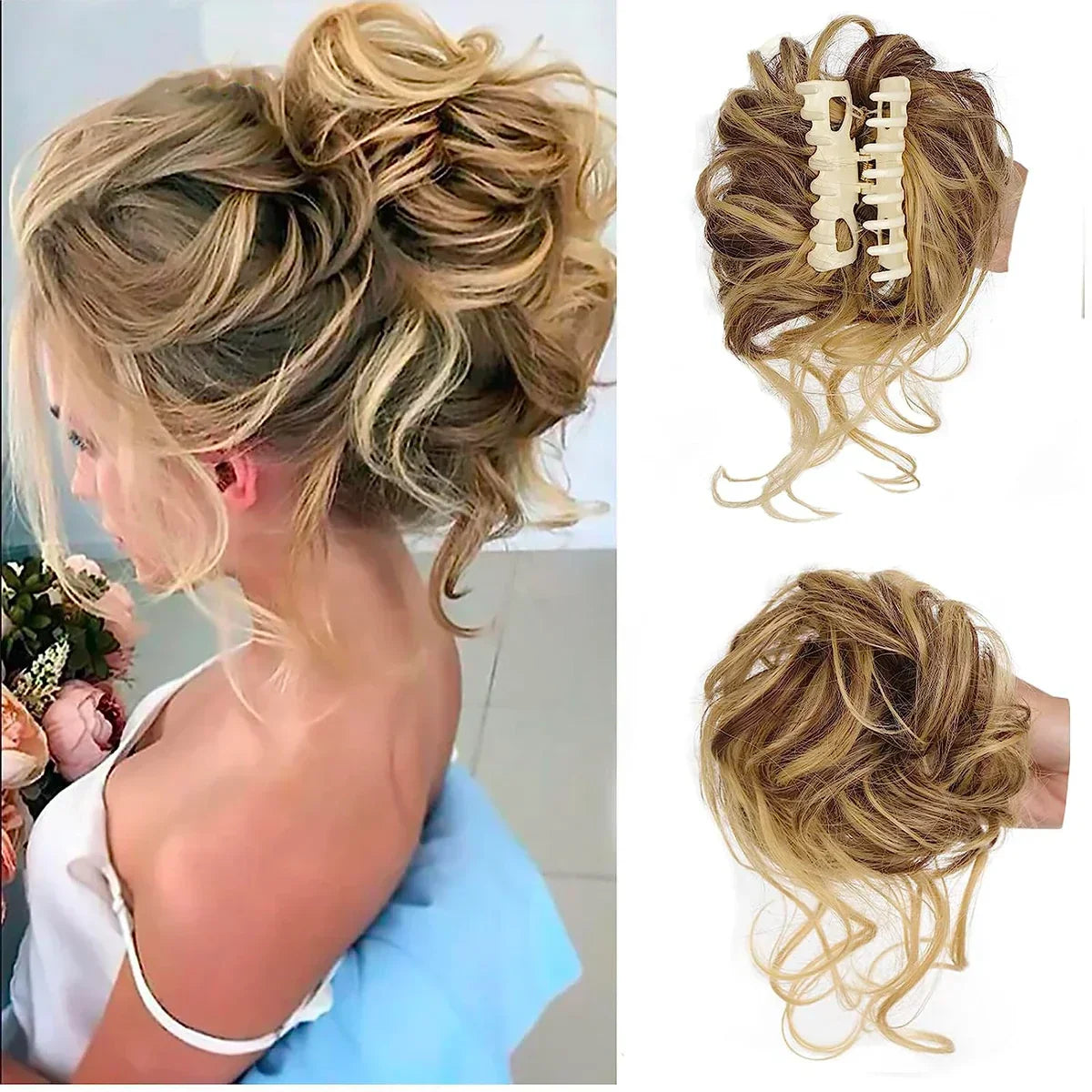 CurlyBun Sofort-Haarklammer für schnelle Alltagsfrisuren und elegante Looks