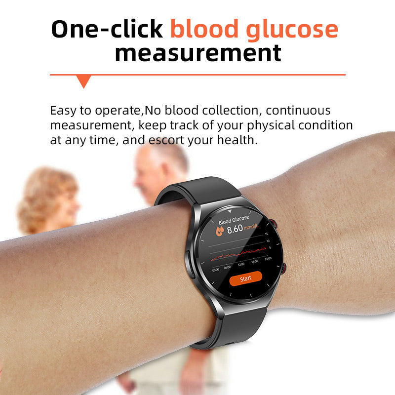 One-Click Wellness Smartwatch Core Health Metrics Tracking
