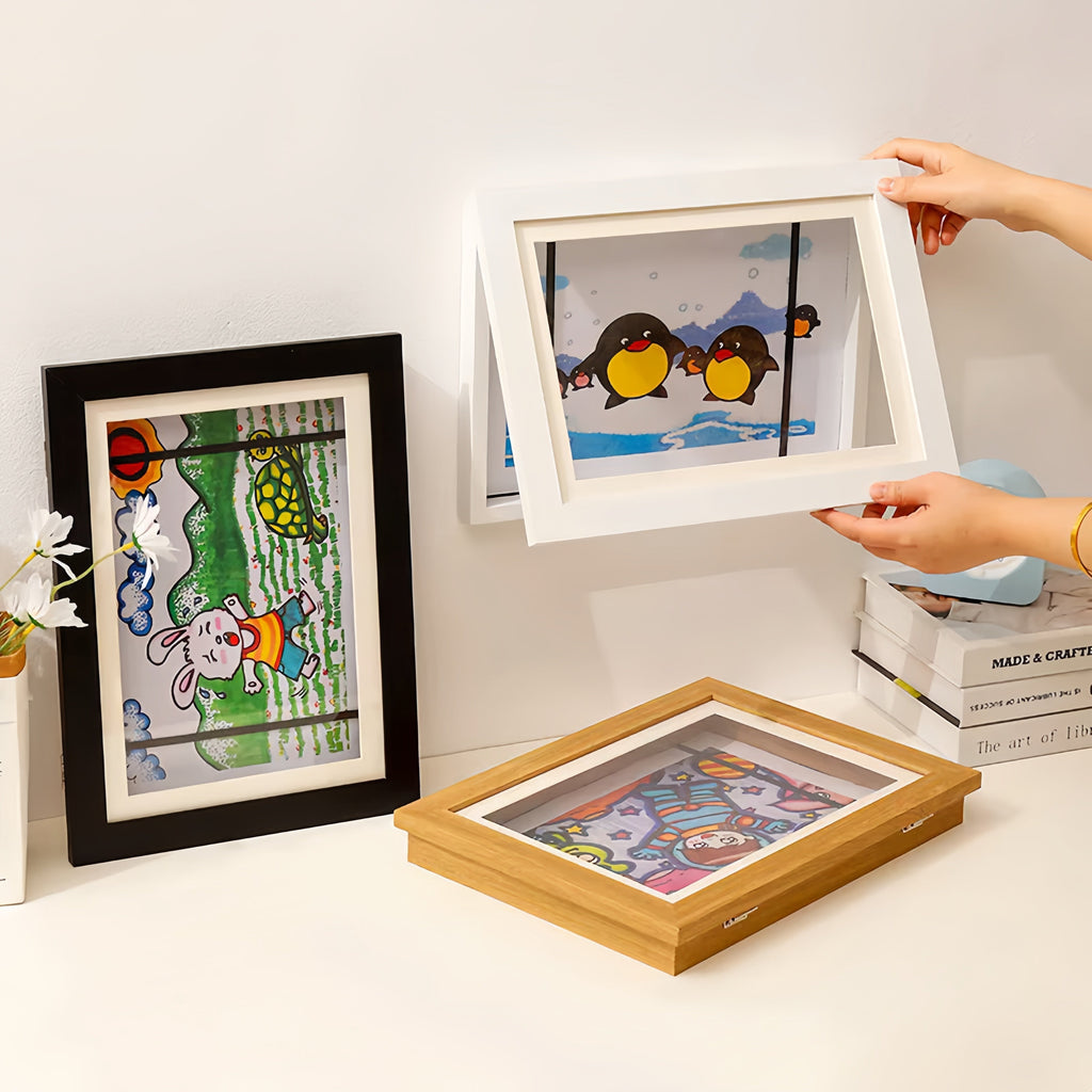 KeepsakeFrame Masterpiece Showcase Kids Artwork Frame