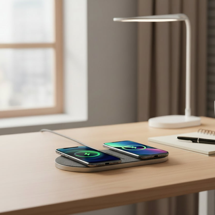 Stație de încărcare wireless 3 în 1 Chargemax pentru telefoane