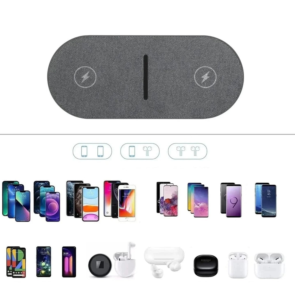 Stație de încărcare wireless 3 în 1 Chargemax pentru telefoane