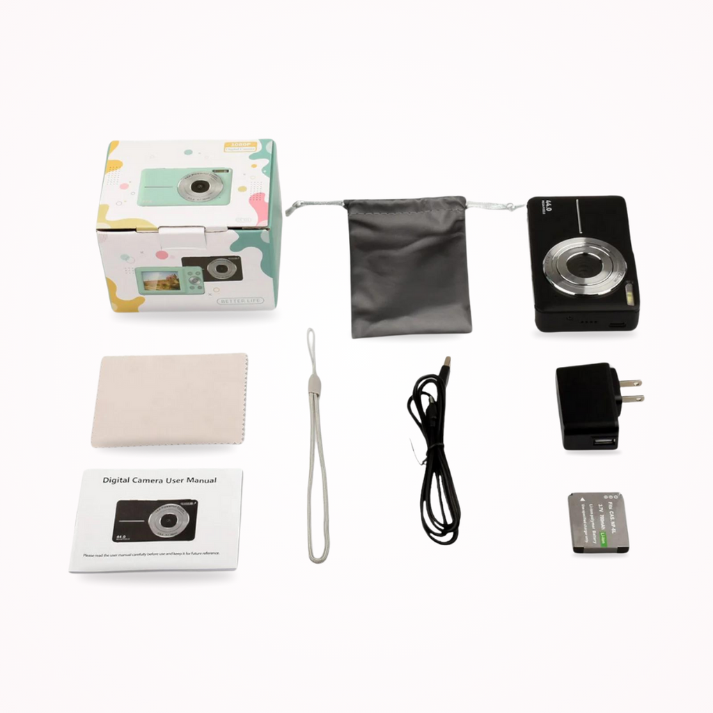 Compact Digital Camera With 1080P HD Video For Everyday Photos And Videos