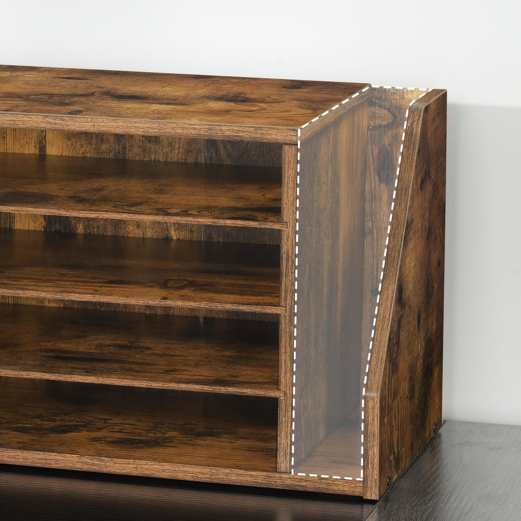 Naturloft Boho-stil vevd kurv for oppbevaring og plantebeholder, sammenleggbar