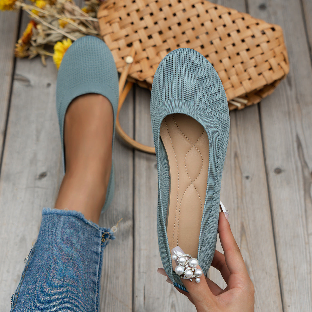 Zapatillas ortopédicas para mujer, calzado clásico para interiores