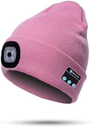 Bluetooth Beanie Hat Light Wireless Headphones