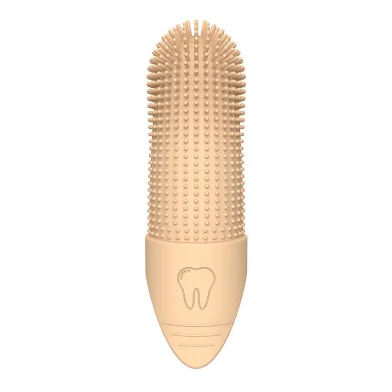 PawBright 360 Degree Finger Toothbrush For Dogs And Cats Gentle Pet Oral Care