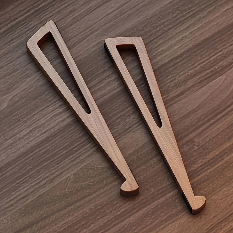 Woodenedge justerbar bambus laptop- og læsestativ