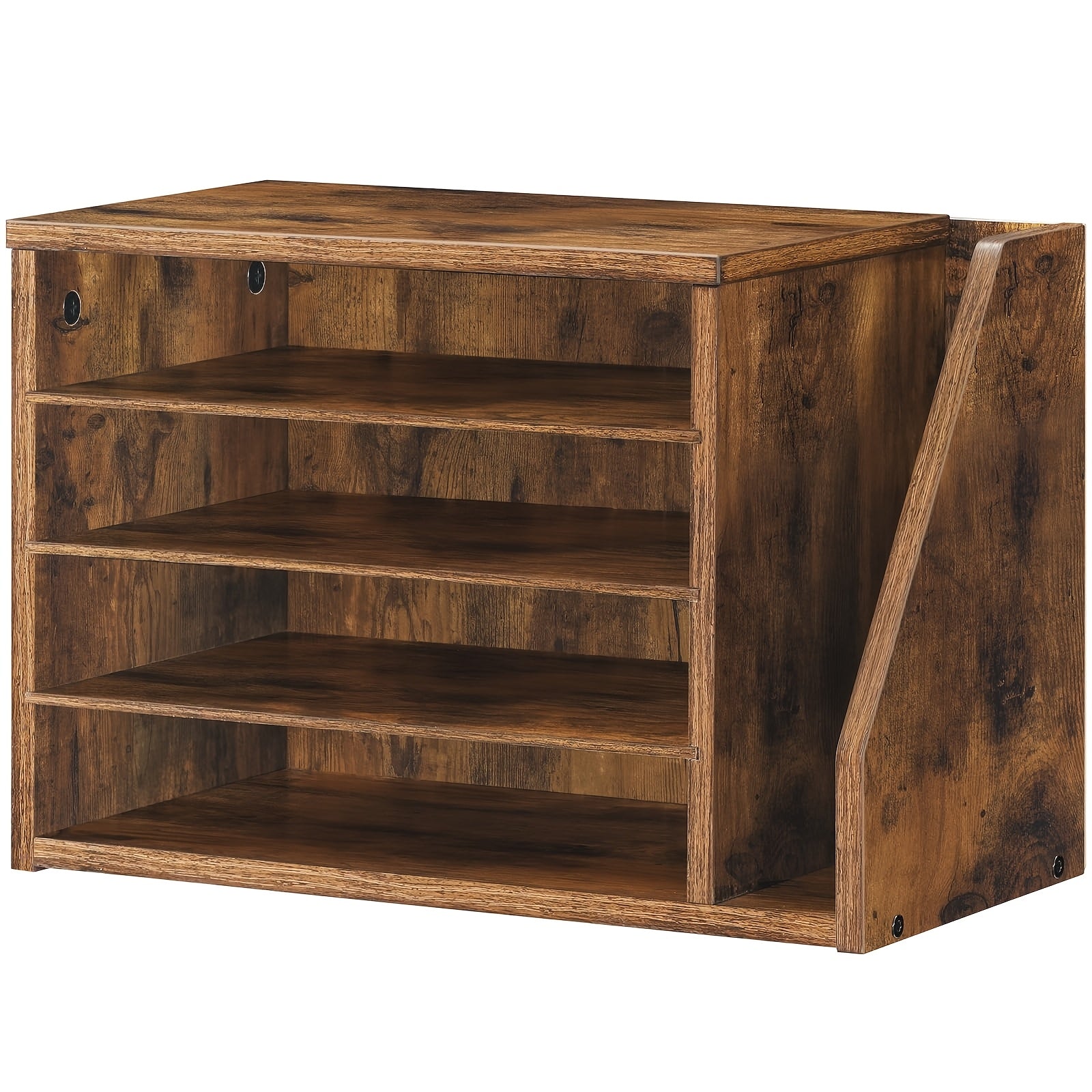 Naturloft Boho-stil vevd kurv for oppbevaring og plantebeholder, sammenleggbar