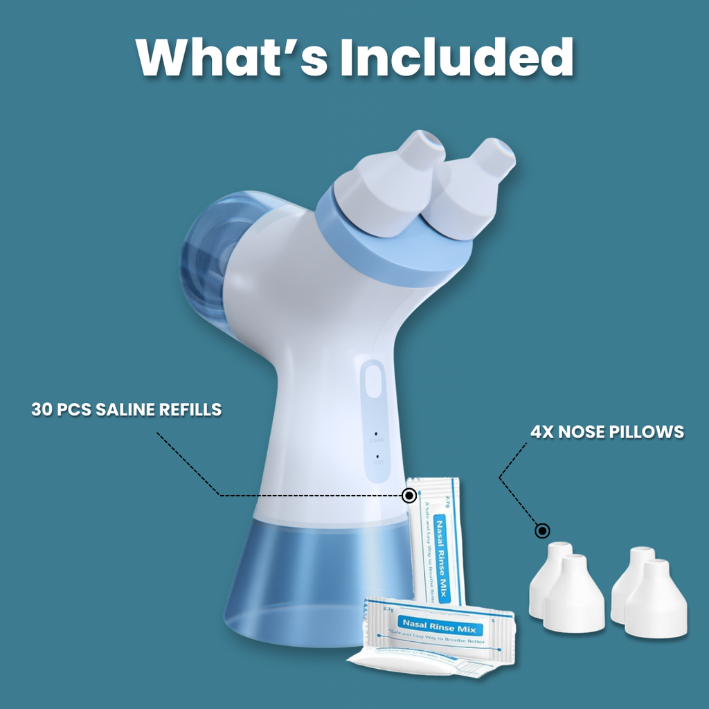 ClearBreathe Two-Stage Nose Cleaner For Easy Breathing Comfort
