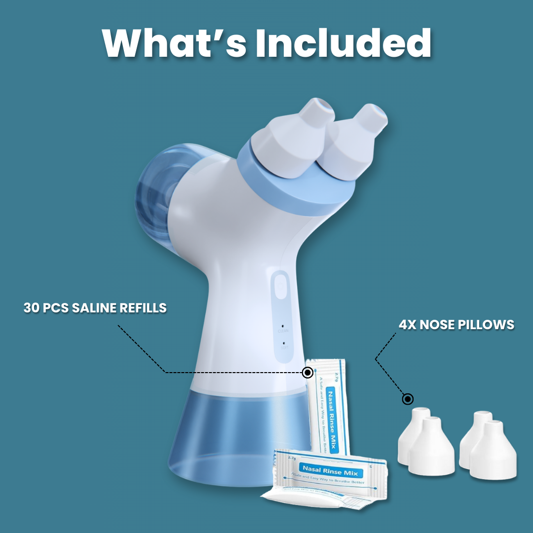 ClearBreathe Two-Stage Nose Cleaner For Easy Breathing Comfort