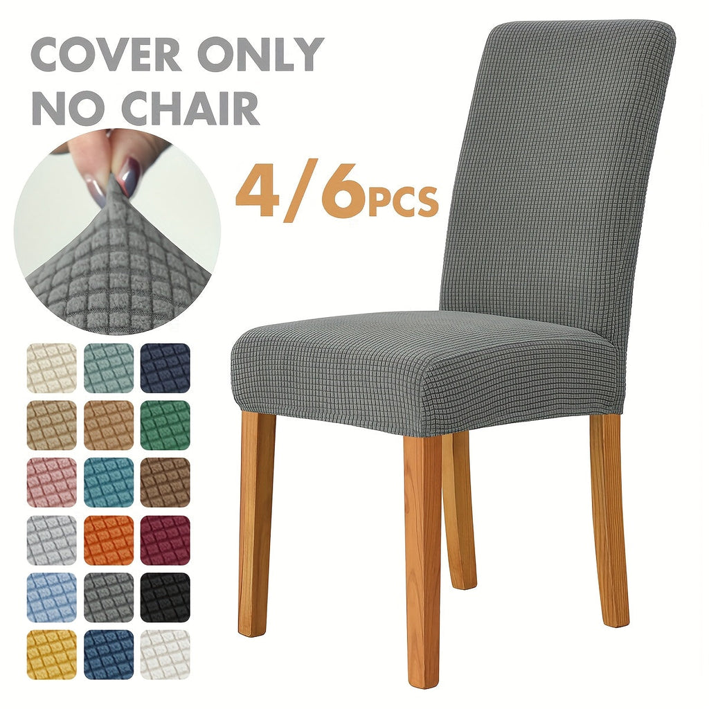 Velvora Fit Elegant Chair Renewal With Stretch Covers