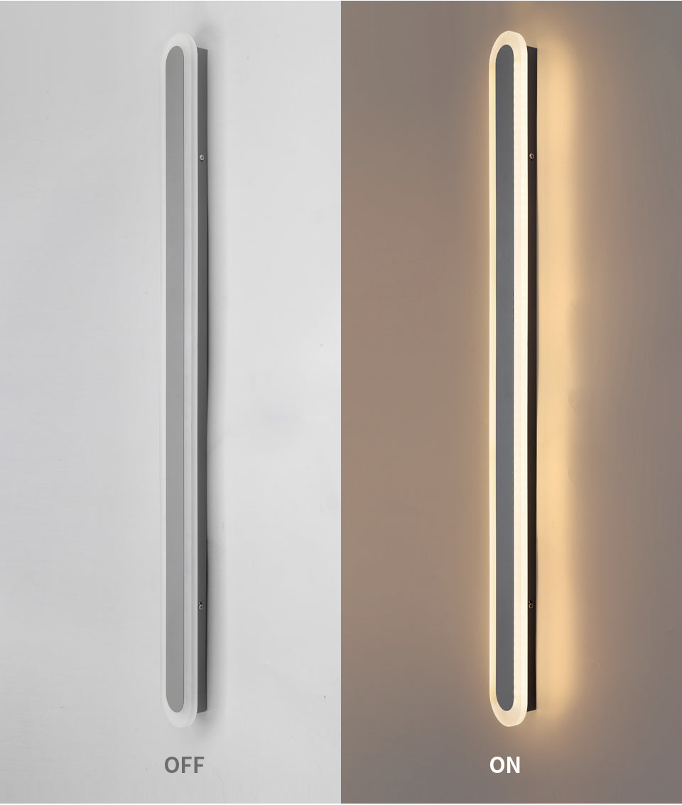 SolaraGuard Luz LED de Pared para Exterior con Sensor de Movimiento IP65 Impermeable