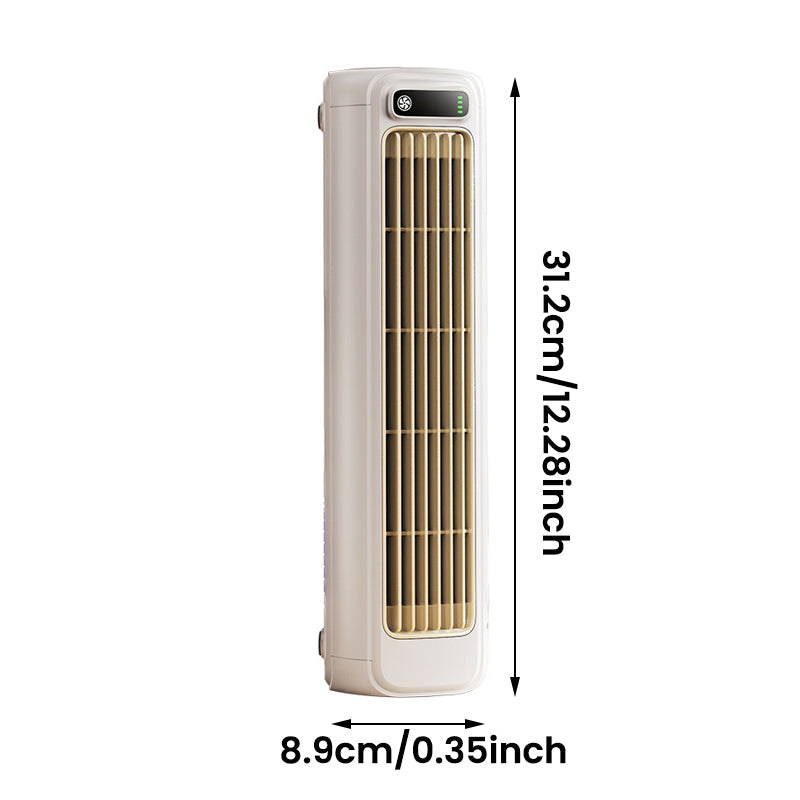 AirWave trådlös bärbar luftkonditionering med 12 timmars batteritid