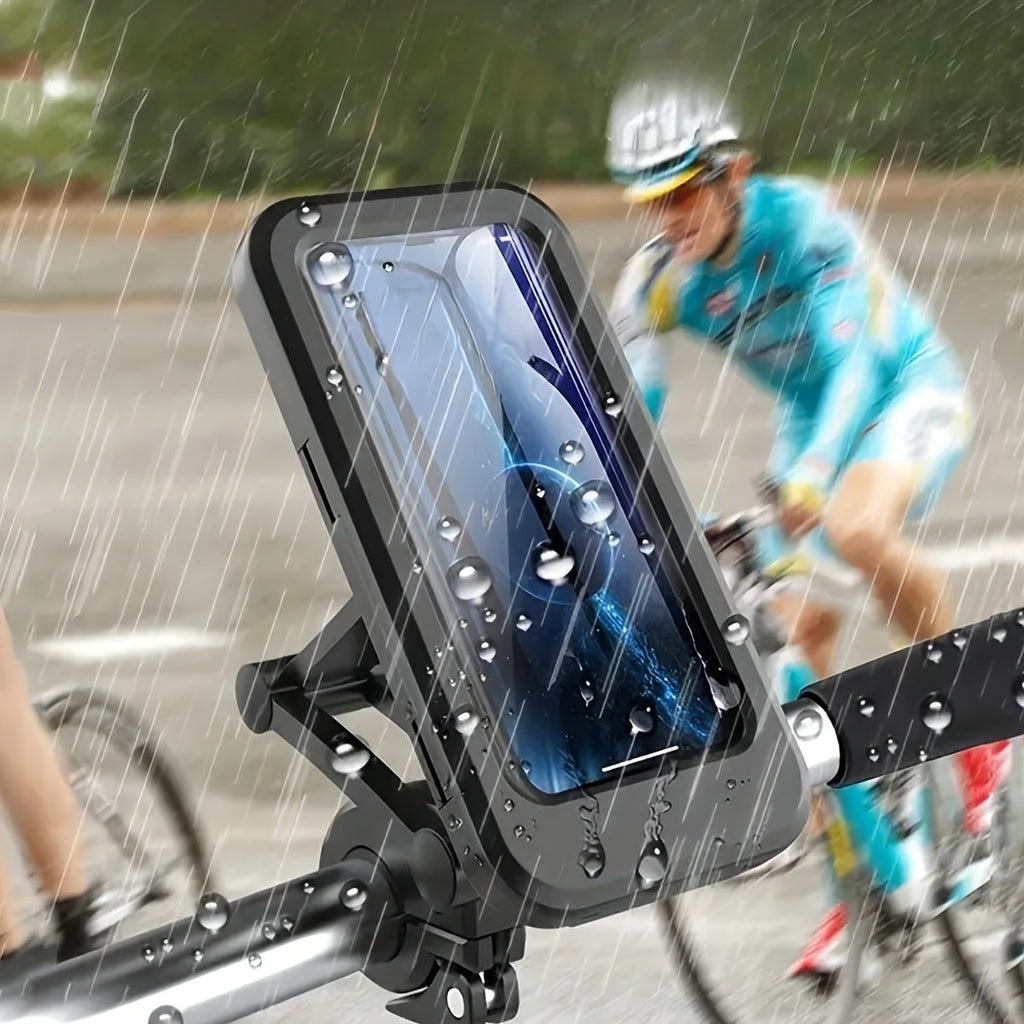 Bikewise テレスコーピング マグネット式スマホホルダー 自転車・電動自転車用、ABSデザイン
