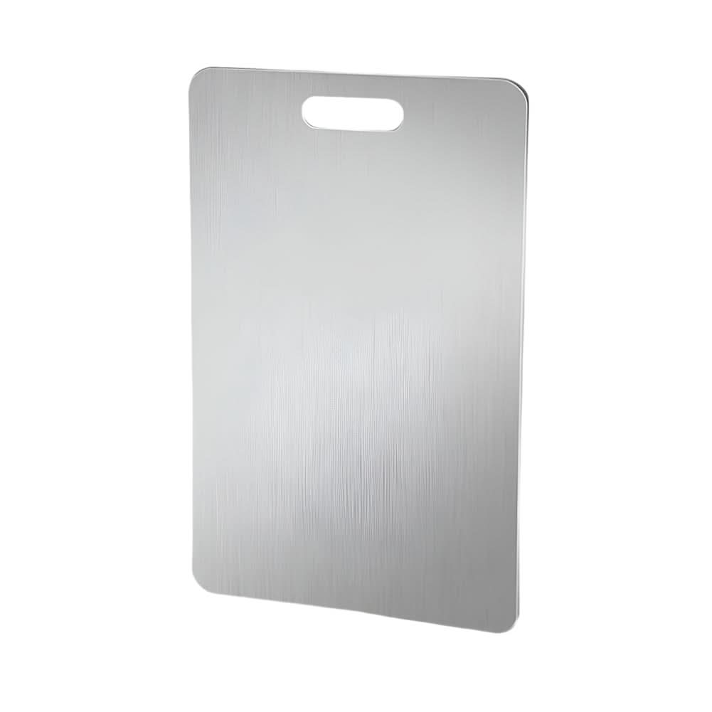 ApexSteel Antibacterial Stainless Steel Board For Chopping With Scratch Resistant Finish