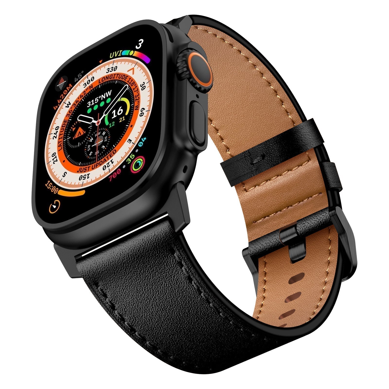 Summit Ridge Crazy Horse kožený řemínek pro Apple Watch, odolný