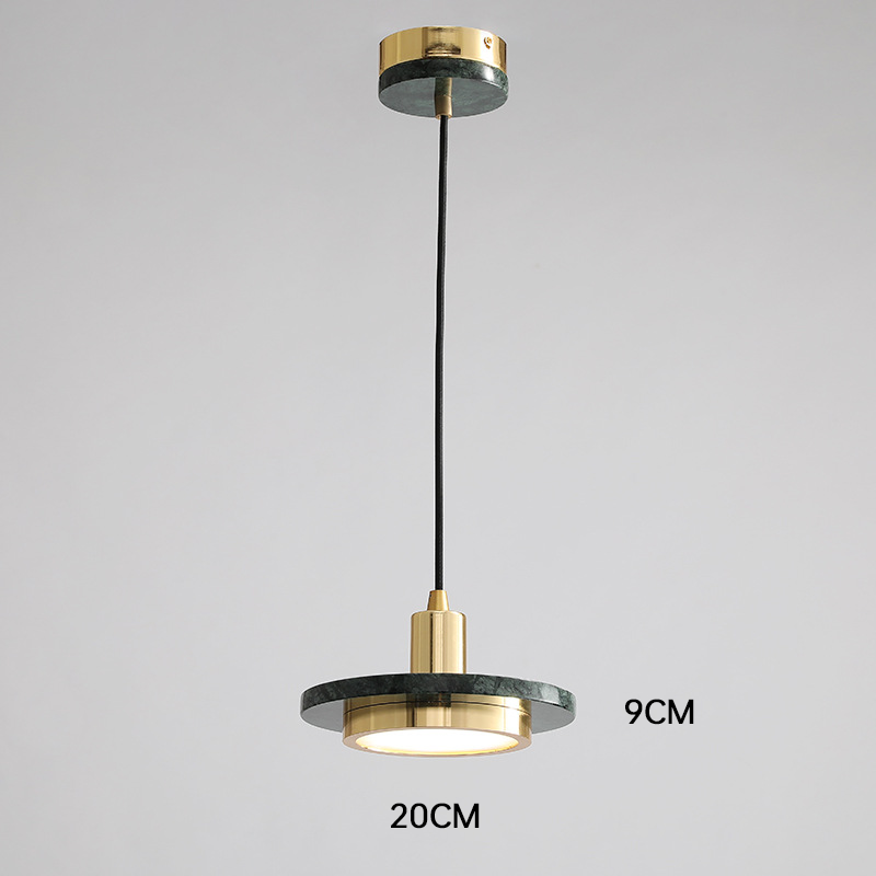 Lámpara Colgante de Mármol Lyria para Cocina, Diseño Moderno Minimalista