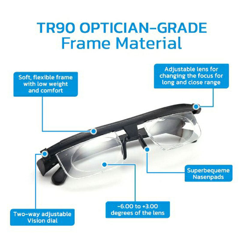 German Glasses With Auto Focus For Near And Far Vision Everyday Use
