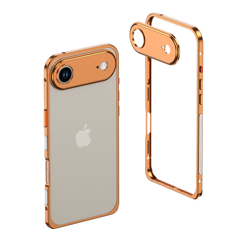 iPhoneおよびその他のデバイス用AeroGuardアルミニウムMagSafeバンパーケース