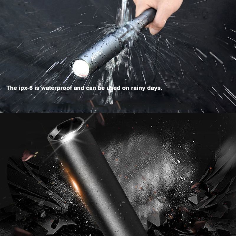 NovaBat Aluminum Alloy Baseball Bat LED Flashlight With Three Modes