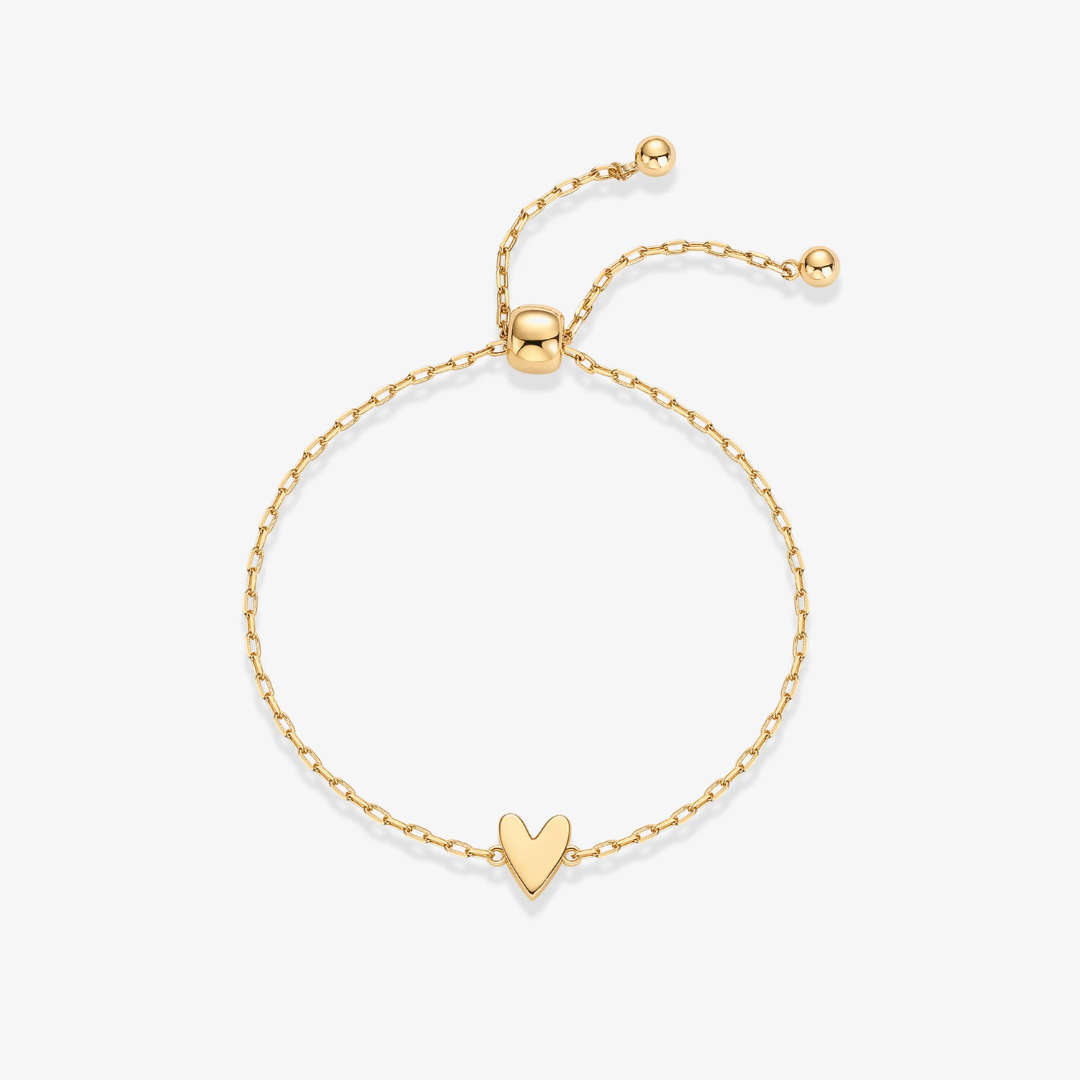 Duo Heart Bracelets By Luna With Matching Pendants For Daily Wear