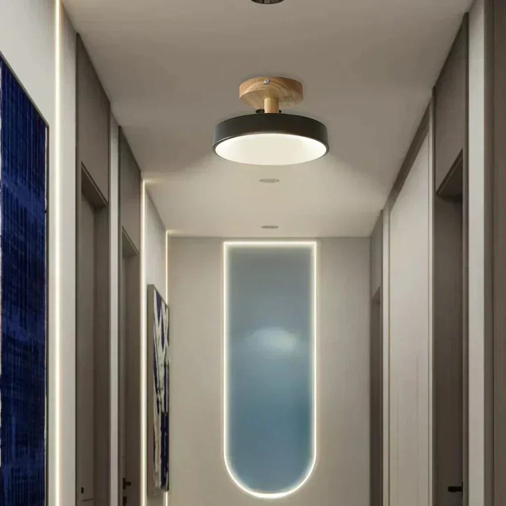 Plafoniera LED Moderna Compatta NovaLux con Luce Calda