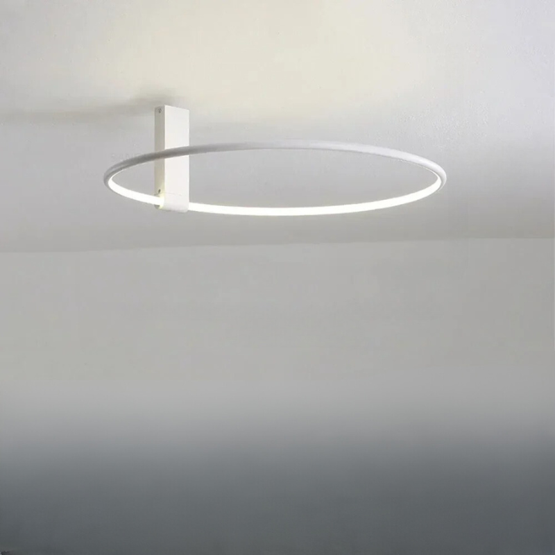 לומההיילו מנורת תקרה LED עגולה 3000K אור לבן חם לסלון ולחדר שינה