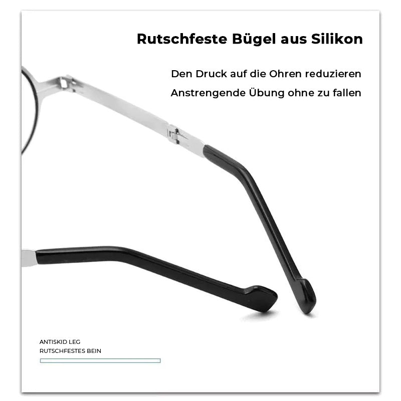 Foldable Ultralight Reading Glasses With Blue Light Filter For Everyday Reading
