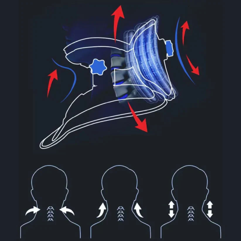 LuminaCerv Neck Relief Device For Daily Neck Comfort Plus Posture Support At Home
