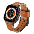 Cinturino Nova Leather Premium cucito a mano per Apple Watch