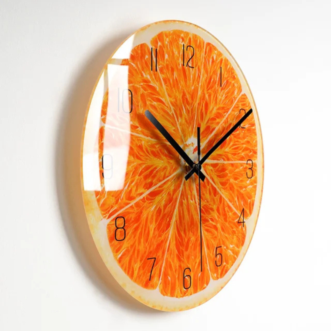 Luxorix Glas- und Wanduhr mit elegantem Design für moderne Innenräume