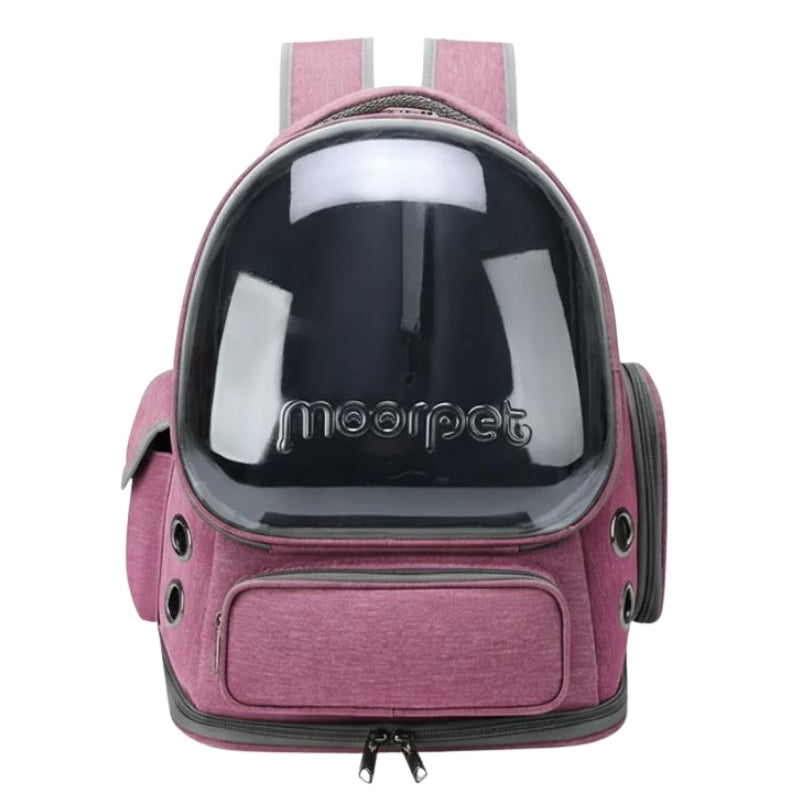 AeroPaw Breathable See-Through Carrier Backpack For Cats And Small Dogs