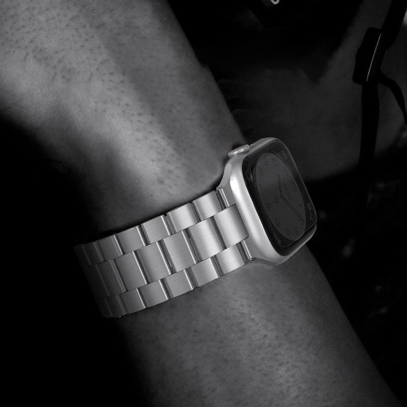 NovaBand rustfrit stål urrem til Apple Watch, justerbar