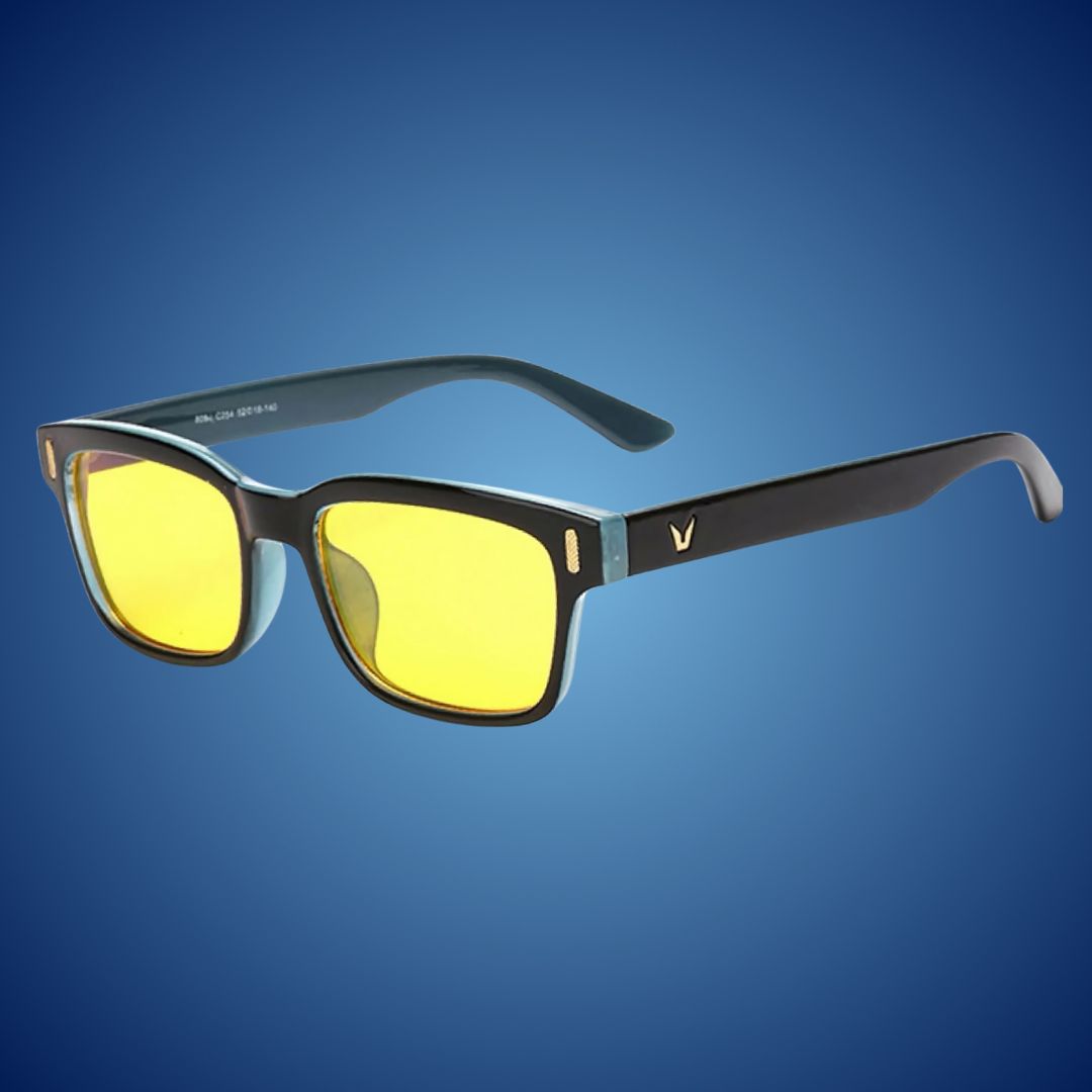 Occhiali EyeShield Pro per luce blu con protezione UV per migliorare la qualità del sonno e alleviare l'affaticamento degli occhi