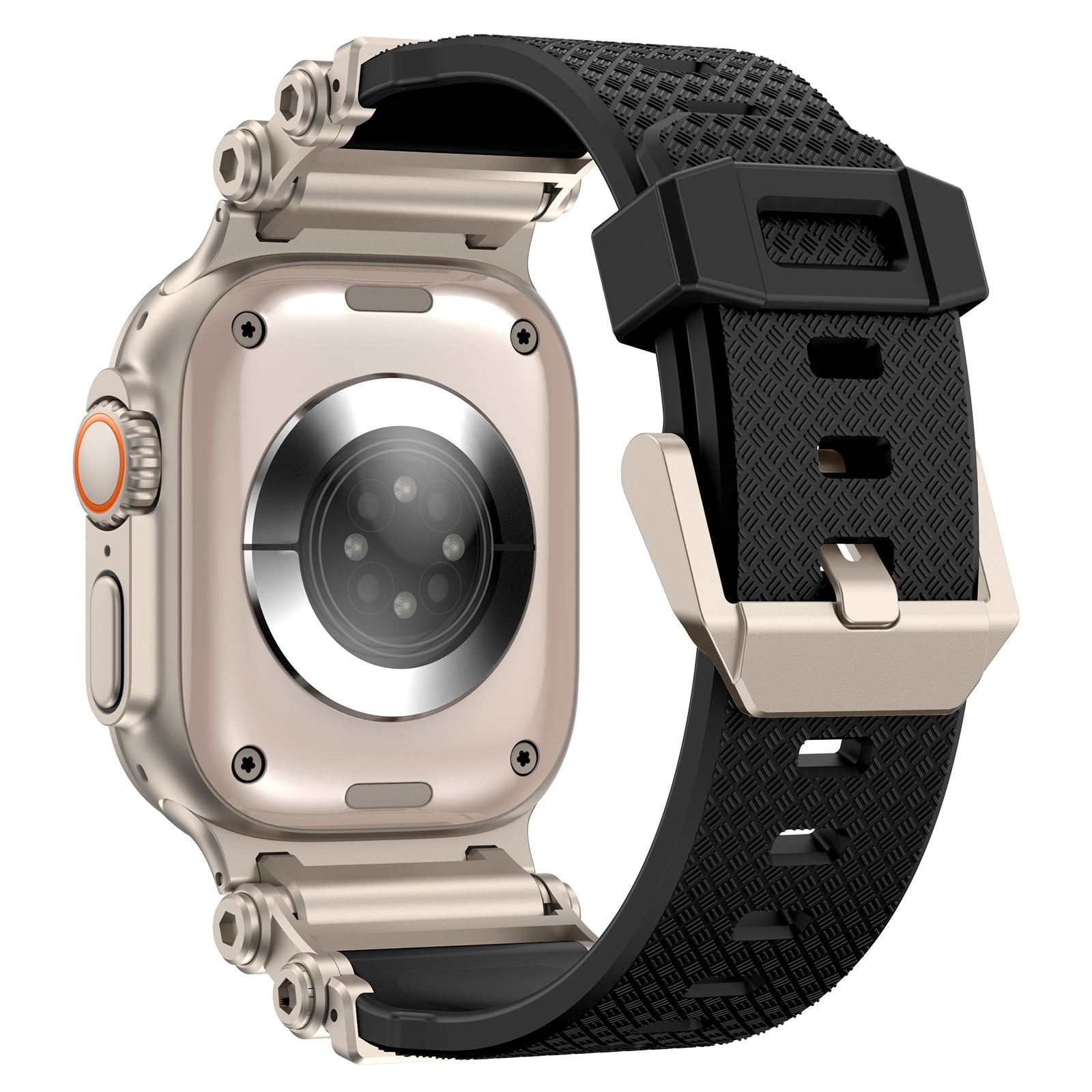 NovaFlex FKM Gummi-Drehband für Apple Watch Armband