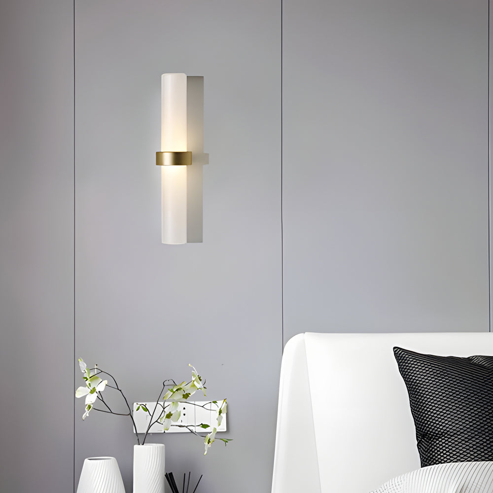 AetherGlow Huurrelasinen Putkiseinävalaisin Olohuoneeseen