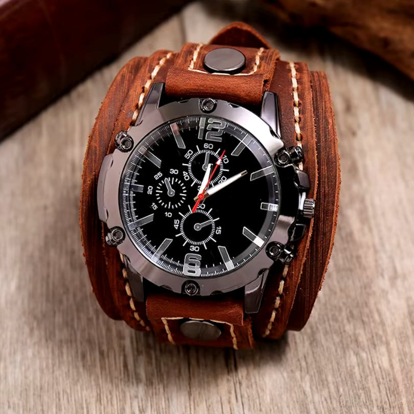 Timeless Leather Strap Timepiece With Refined Craftsmanship For Everyday Use