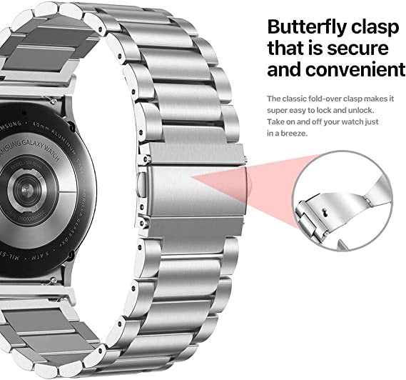 Řemínek Nova Titanium pro Galaxy Watch 4 až 7 Pro, stupeň 2