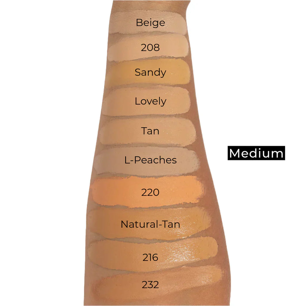 Forty Shades Concealer Collection Featuring Cream Finish