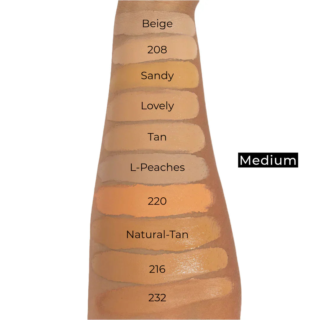 Forty Shades Concealer Kollektion mit cremigem Finish