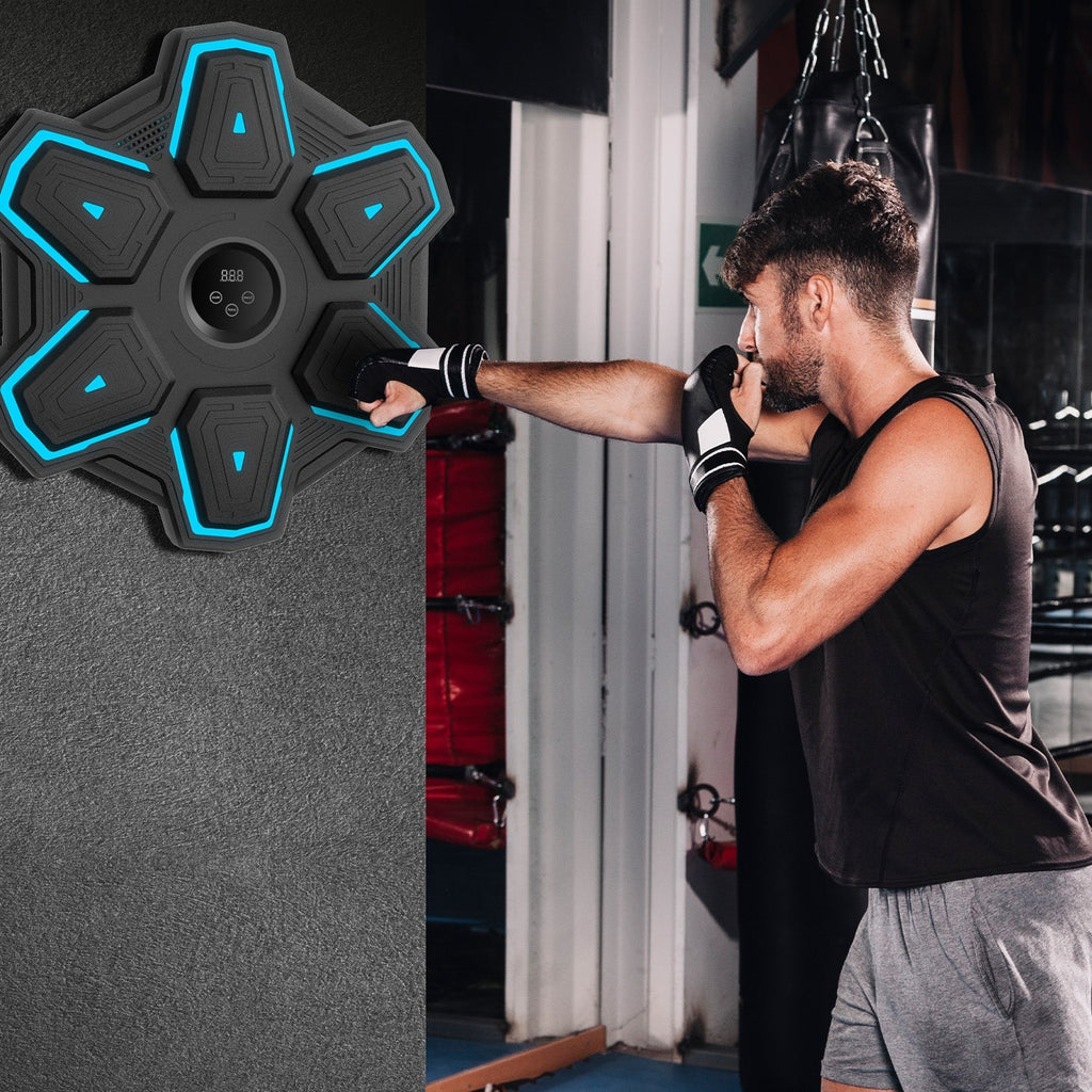 Sistema de Boxeo Rítmico para Entrenamiento en Casa con Guantes