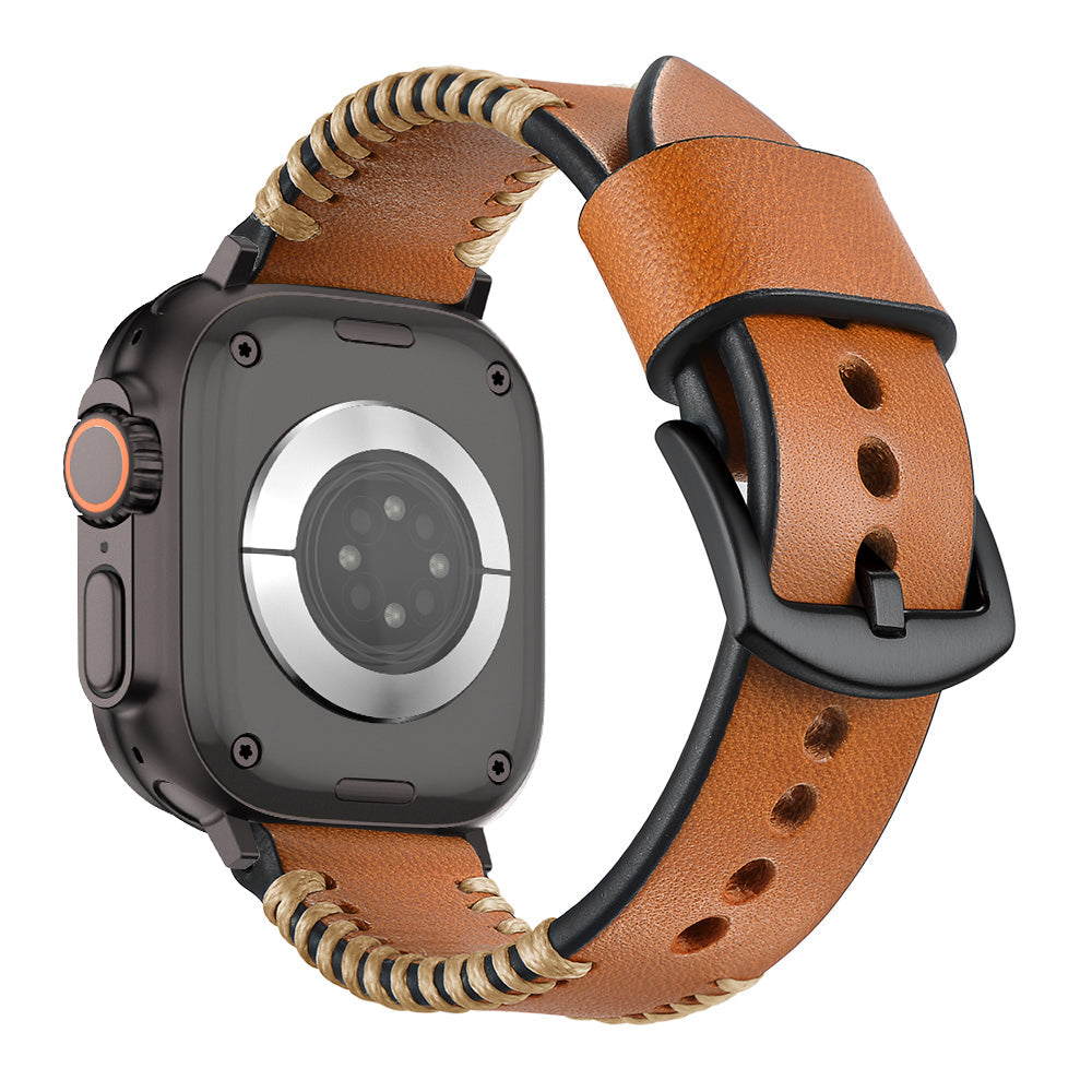 Cinturino Nova Leather Premium cucito a mano per Apple Watch