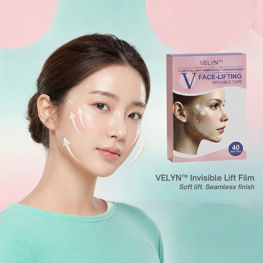 Film de Lifting Transparent NovaLift Velyn Tape pour Yeux, Sourcils, Joues, Mâchoire