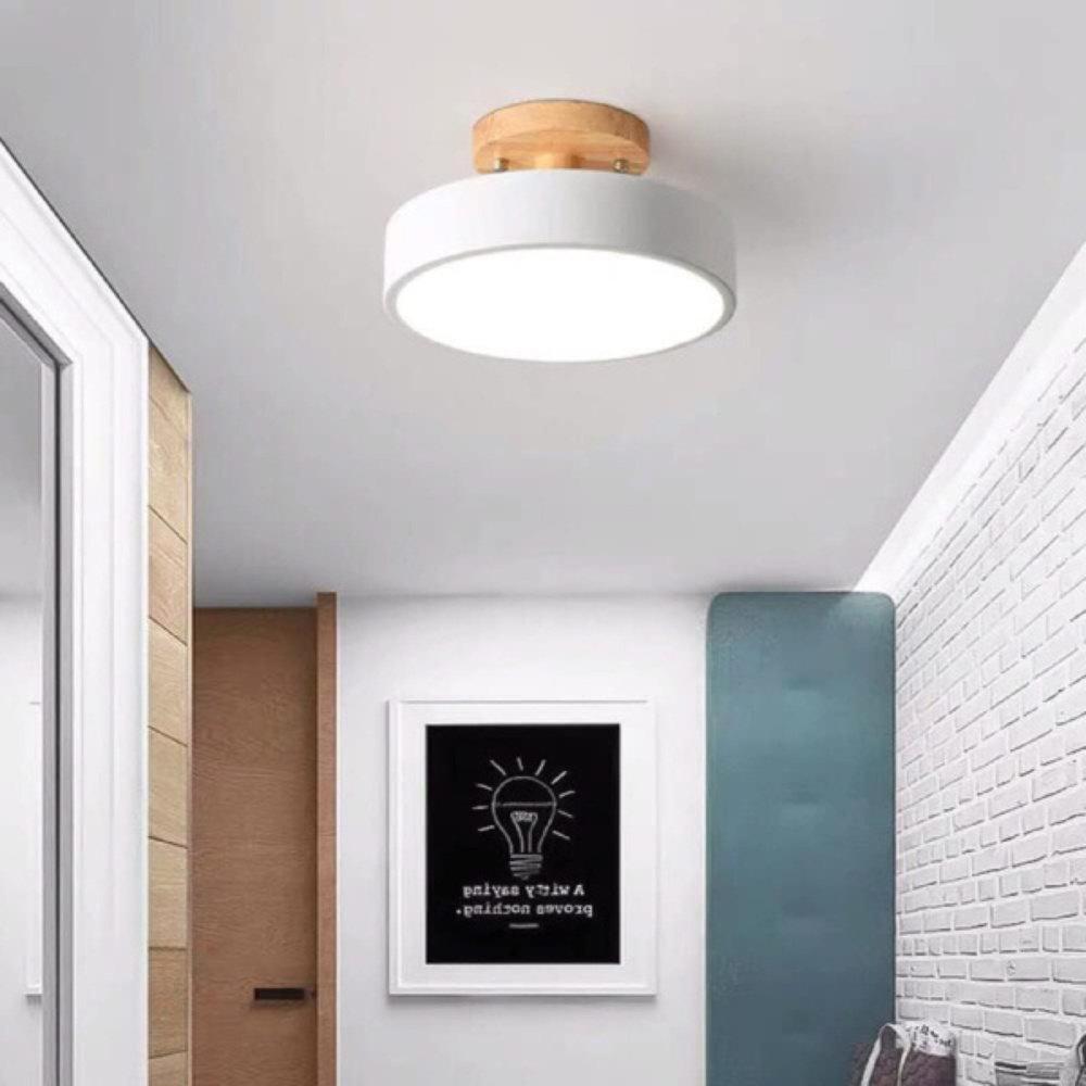 Plafoniera LED Moderna Compatta NovaLux con Luce Calda