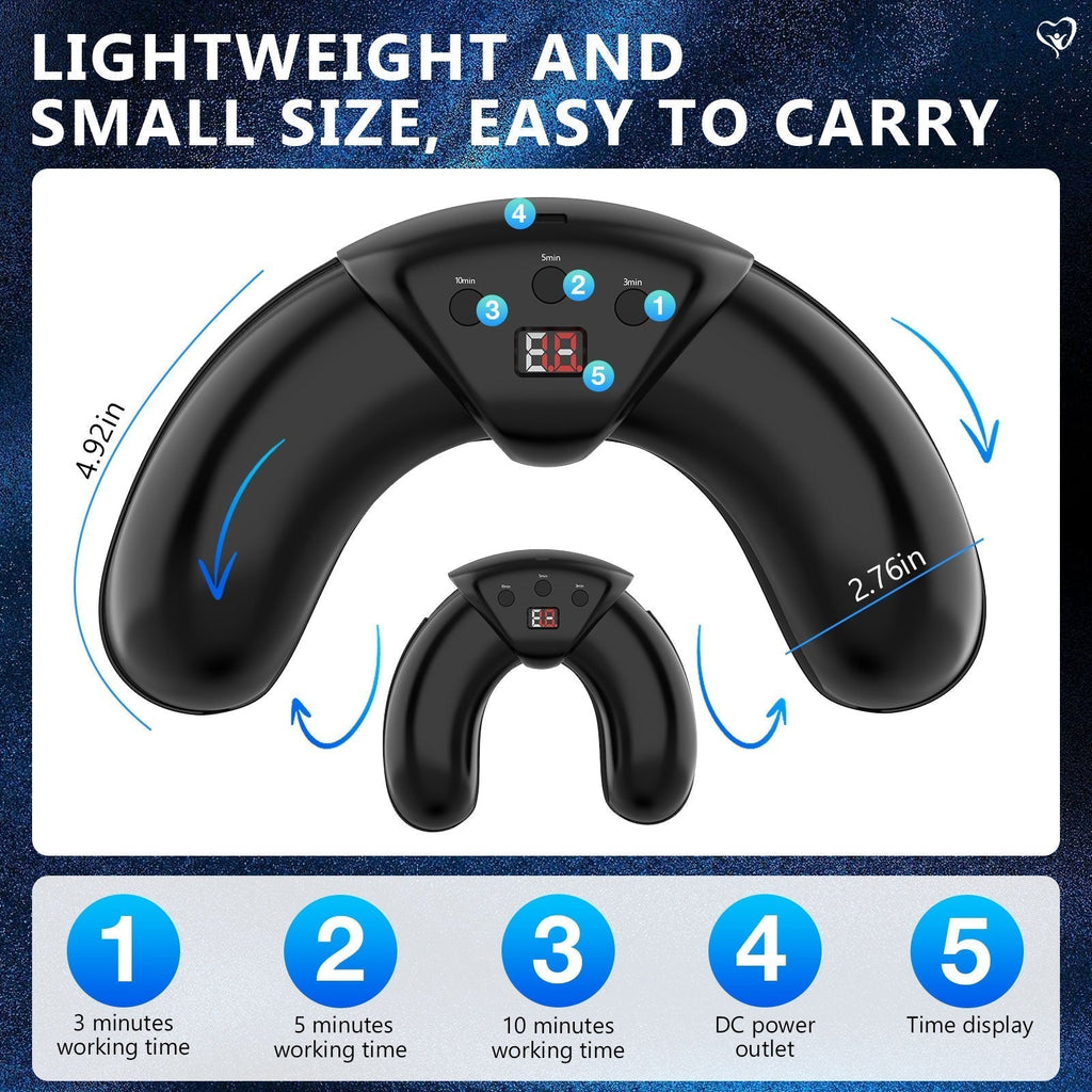 Multi Nail LED Light Therapy Device For Toenail Care