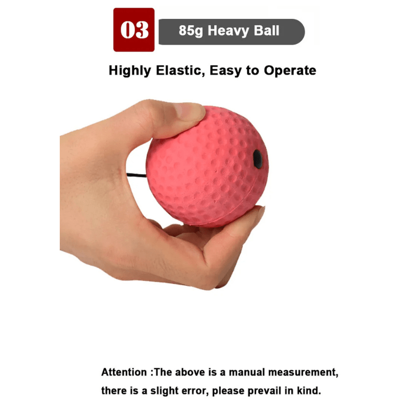 Pelota Reflex PulseFlex para Entrenamiento de Boxeo para Mejorar los Reflejos para Principiantes