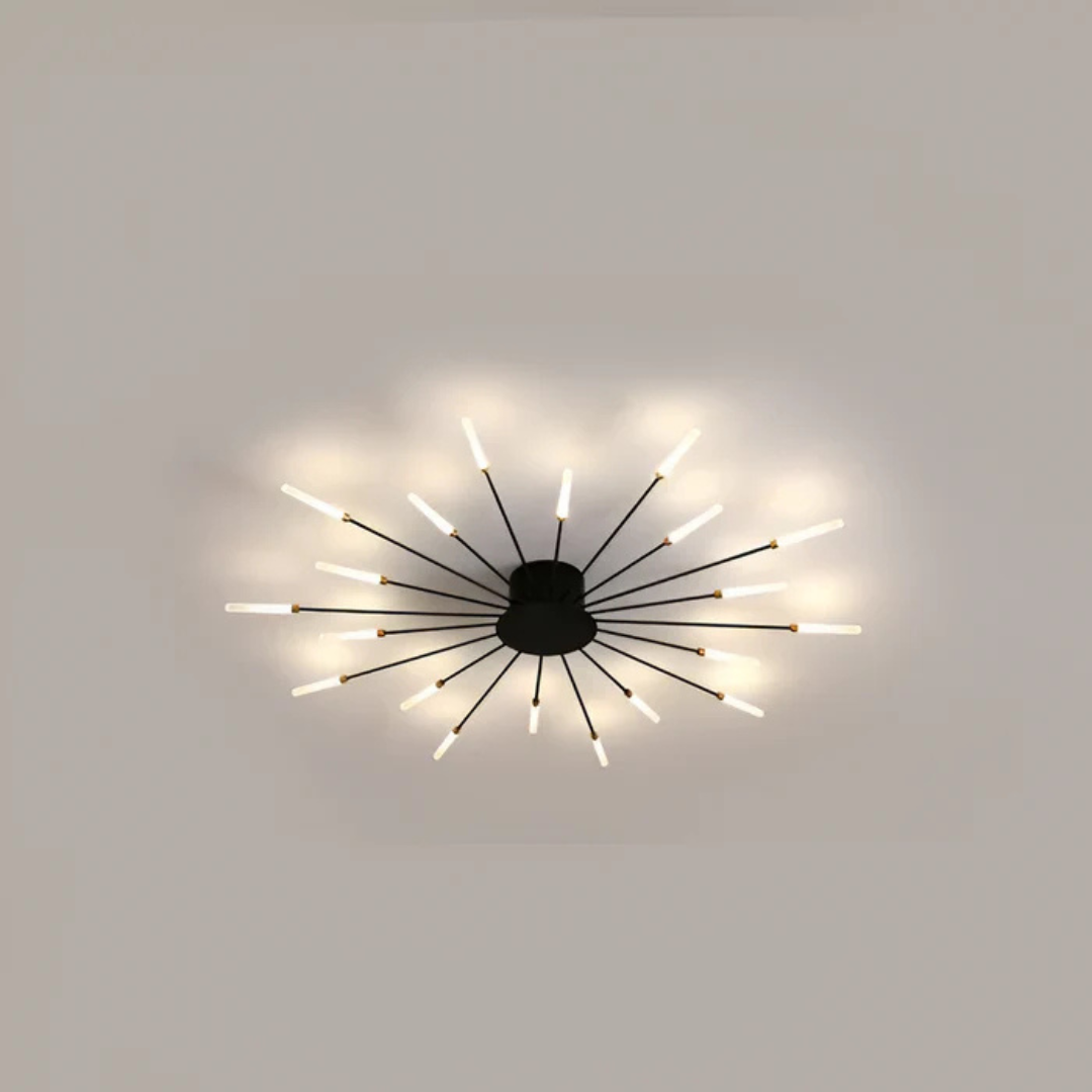 AstraGlow Luxe spiraalinen LED-kattovalaisin olohuoneeseen